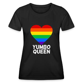 Lecker - Frauen Funktions-T-Shirt - Schwarz - Vorne - AI Model Female 172 light (172cm)