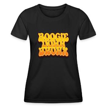 Boogie Down Bronx - Frauen Funktions-T-Shirt - Schwarz - Vorne - AI Model Female 172 light (172cm)