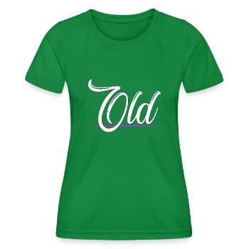 Ancien - Alt - T-shirt sport Femme - vert - Devant - AI Model Female 172 dark (172cm)