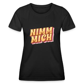 Take Me - Women's Functional T-Shirt - black - Front - AI Model Female 172 light (172cm)