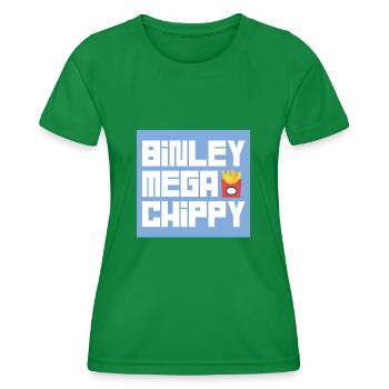 BINLEY mega chippy - Women's Functional T-Shirt - kelly green - Front - AI Model Female 172 dark (172cm)