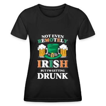 Ireland Pub Travel Ireland - Women's Functional T-Shirt - black - Front - AI Model Female 172 light (172cm)
