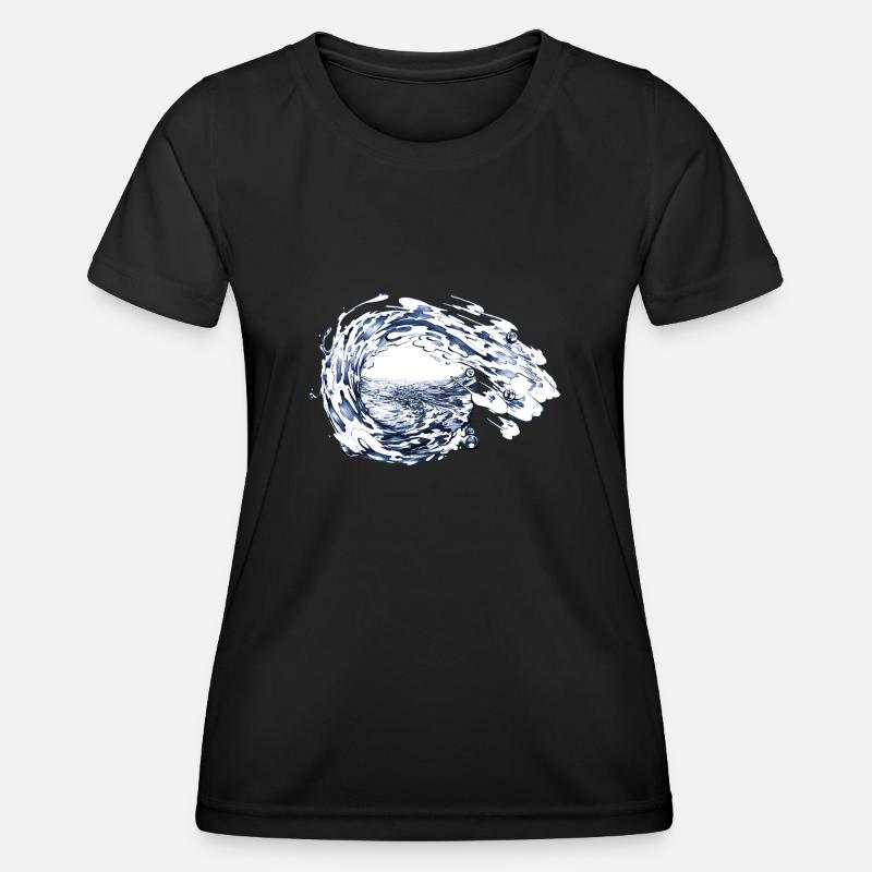 water - Women's Functional T-Shirt - black
