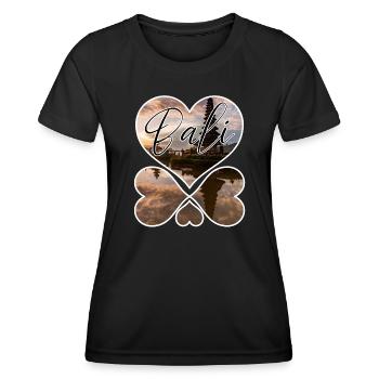 Bali - Indonesien - Frauen Funktions-T-Shirt - Schwarz - Vorne - AI Model Female 172 light (172cm)