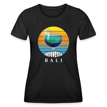 Bali - Indonesien - Frauen Funktions-T-Shirt - Schwarz - Vorne - AI Model Female 172 light (172cm)