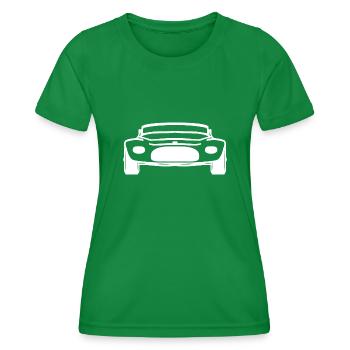 Die Autofahrer - Frauen Funktions-T-Shirt - Kelly Green - Vorne - AI Model Female 172 dark (172cm)