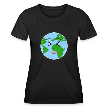Save Me - Women's Functional T-Shirt - black - Front - AI Model Female 172 light (172cm)