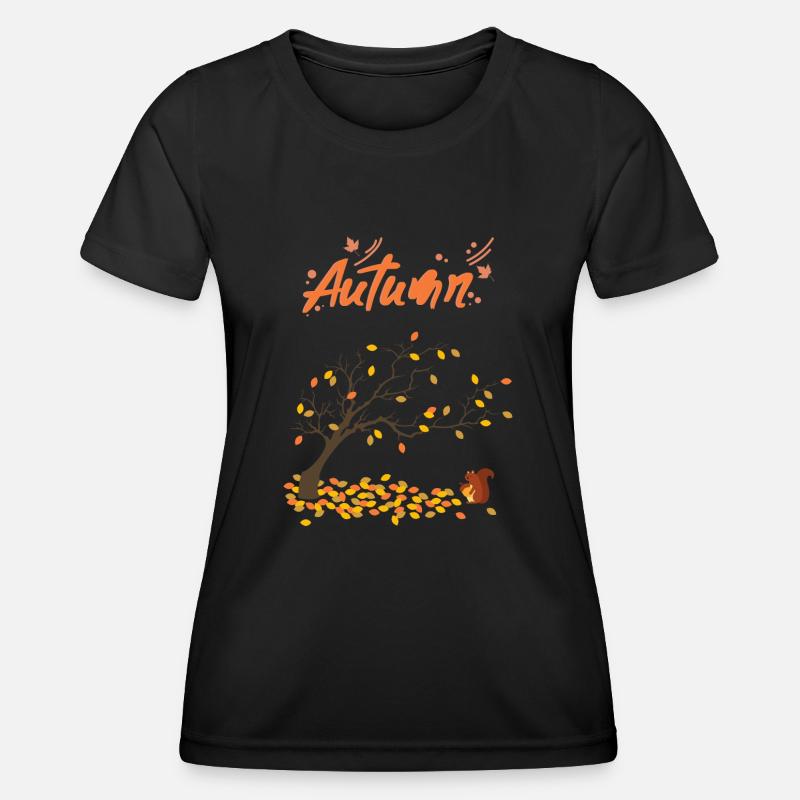 Autumn - Women's Functional T-Shirt - black