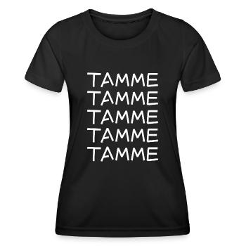 Tamme als Jungeselle - Frauen Funktions-T-Shirt - Schwarz - Vorne - AI Model Female 172 light (172cm)