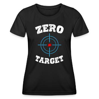 Zero Shoot - Sniper - Women's Functional T-Shirt - black - Front - AI Model Female 172 light (172cm)