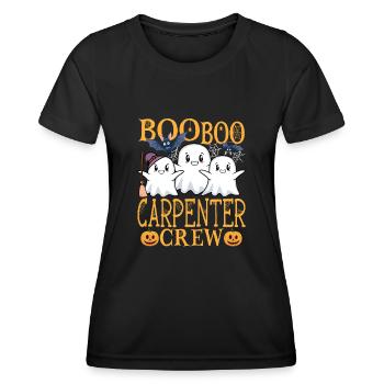 Schreiner uu Lustiger Schreiner - Frauen Funktions-T-Shirt - Schwarz - Vorne - AI Model Female 172 light (172cm)