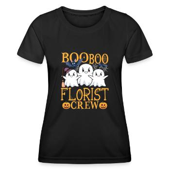 Fleuriste Fleuriste uu Drôle De Fleuriste - T-shirt sport Femme - noir - Devant - AI Model Female 172 light (172cm)