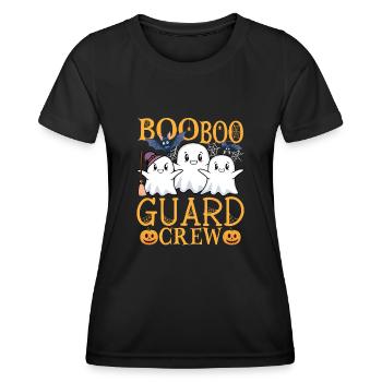 Gardien de sécurité Garde Cadeau de garde - T-shirt sport Femme - noir - Devant - AI Model Female 172 light (172cm)