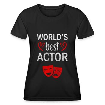 Théâtre Théâtre Théâtre Ami - T-shirt sport Femme - noir - Devant - AI Model Female 172 light (172cm)