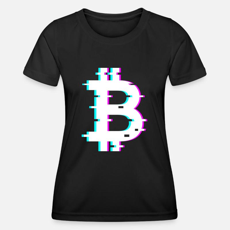 Bitcoin - Women's Functional T-Shirt - black