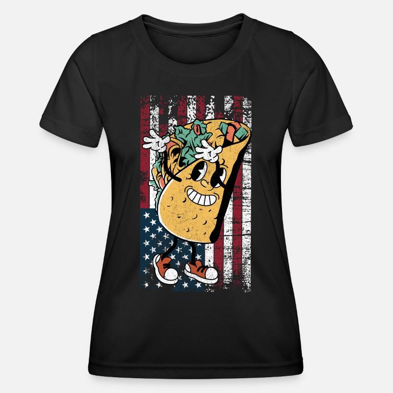 Taco - Women's Functional T-Shirt - black