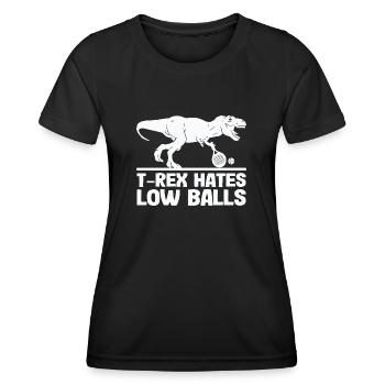 Padel Padel Player Padeltennis Paddle Tennis - Women's Functional T-Shirt - black - Front - AI Model Female 172 light (172cm)