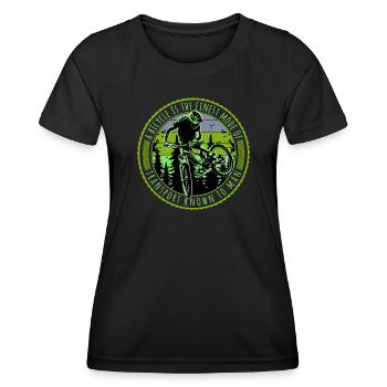 Unbenanntes Projekt 45 - Women's Functional T-Shirt - black - Front - AI Model Female 172 light (172cm)