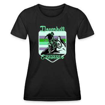 Unbenanntes Projekt 53 - Women's Functional T-Shirt - black - Front - AI Model Female 172 light (172cm)