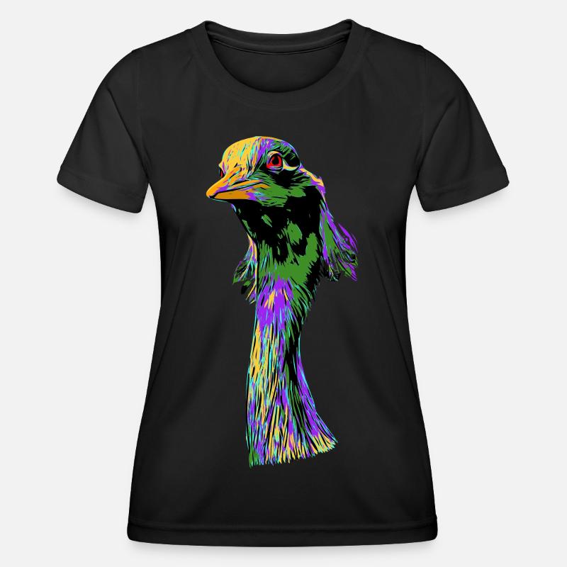 Crane - Women's Functional T-Shirt - black