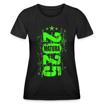 Matura 2025 - Frauen Funktions-T-Shirt - Schwarz - Vorne - AI Model Female 172 light (172cm)