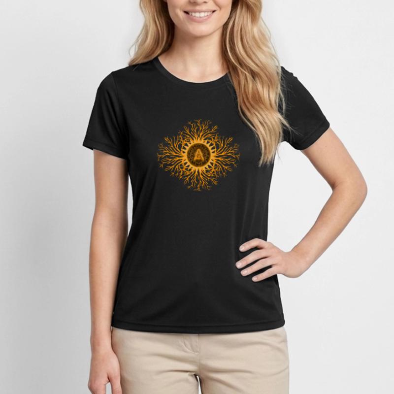 Sacral Chakra Harmonization Women's Functional T-Shirt