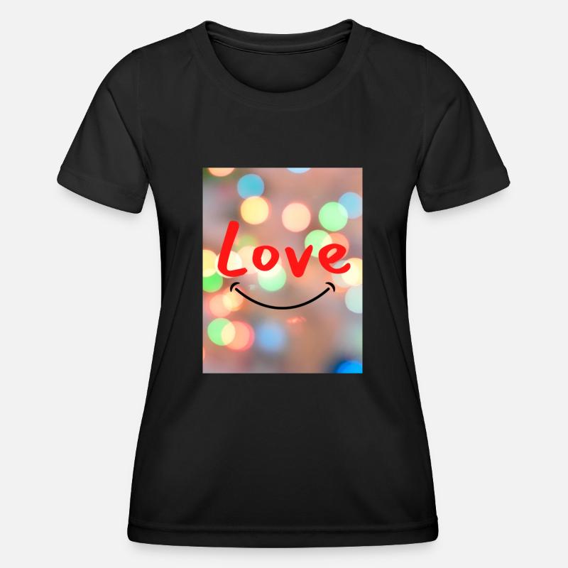 Love - Women's Functional T-Shirt - black