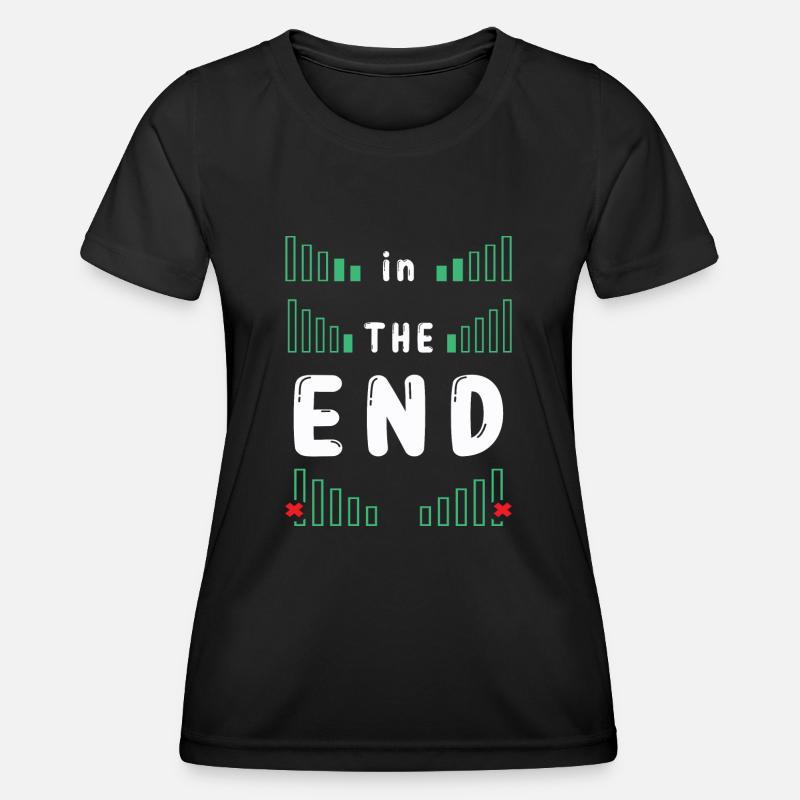 IN THE END - Women's Functional T-Shirt - black