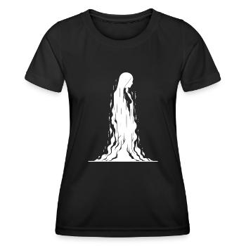 Banshee (white) - Women's Functional T-Shirt - black - Front - AI Model Female 172 light (172cm)