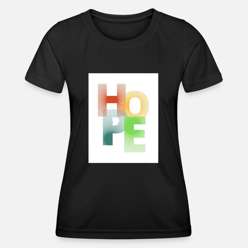 Hope - Women's Functional T-Shirt - black