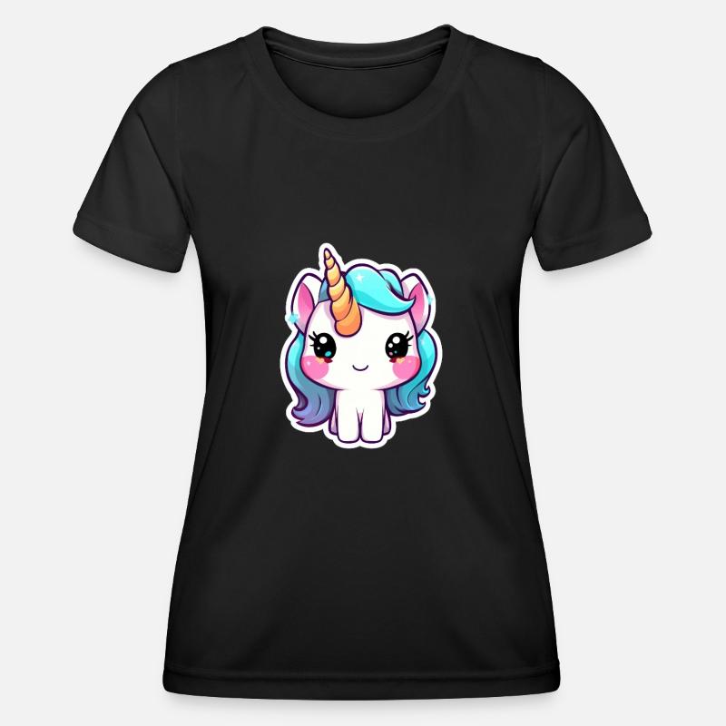 unicorn - Women's Functional T-Shirt - black