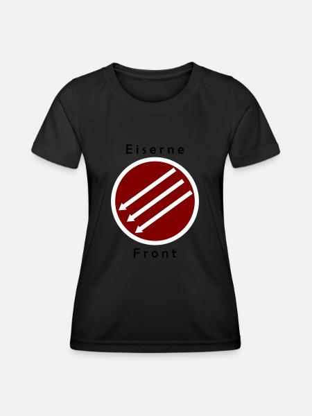 Eiserne Fron - Drei Pfeile - Frauen Funktions-T-Shirt - Schwarz