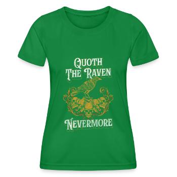 Mythology Black Magic Soul Epic - Women's Functional T-Shirt - kelly green - Front - AI Model Female 172 dark (172cm)