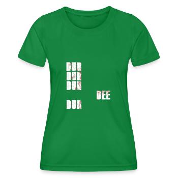DURDURDUR DEE DUR - T-shirt sport Femme - vert - Devant - AI Model Female 172 dark (172cm)