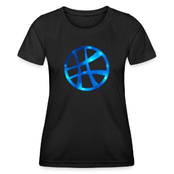 Symbole magique - Sanctum Sanctorum, sorcellerie, - T-shirt sport Femme - noir - Devant - AI Model Female 172 light (172cm)