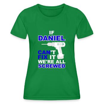 Daniel - Frauen Funktions-T-Shirt - Kelly Green - Vorne - AI Model Female 172 dark (172cm)