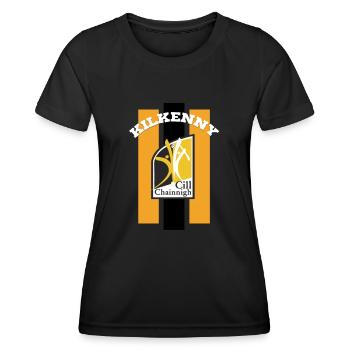 Kilkenny Hurling - Women's Functional T-Shirt - black - Front - AI Model Female 172 light (172cm)
