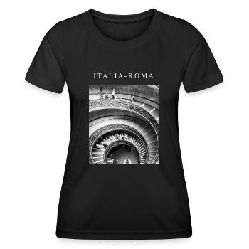 LUXURY - ITALIA - Women's Functional T-Shirt - black - Front - AI Model Female 172 light (172cm)