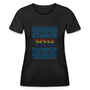 2014 - T-shirt sport Femme - noir - Devant - AI Model Female 172 light (172cm)