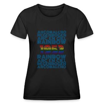 1953 - Frauen Funktions-T-Shirt - Schwarz - Vorne - AI Model Female 172 light (172cm)