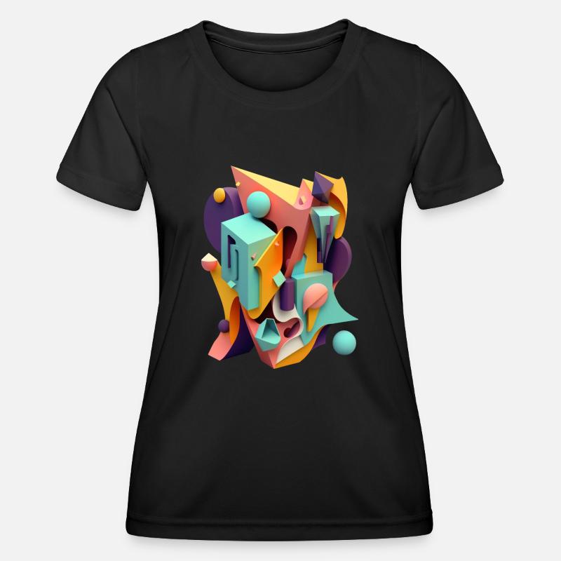 .3D - Women's Functional T-Shirt - black