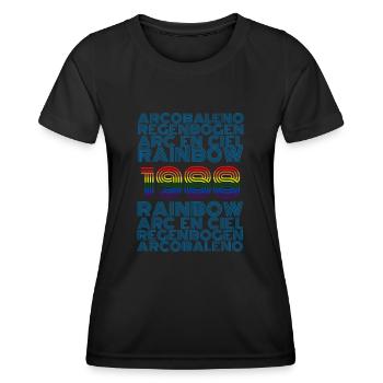 1988 - Women's Functional T-Shirt - black - Front - AI Model Female 172 light (172cm)