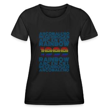 1999 - Frauen Funktions-T-Shirt - Schwarz - Vorne - AI Model Female 172 light (172cm)