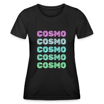Cosmo Cosmo - T-shirt sport Femme - noir - Devant - AI Model Female 172 light (172cm)
