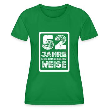 52 - T-shirt sport Femme - vert - Devant - AI Model Female 172 dark (172cm)
