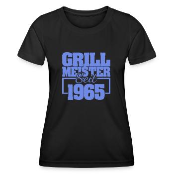 1965 - T-shirt sport Femme - noir - Devant - AI Model Female 172 light (172cm)