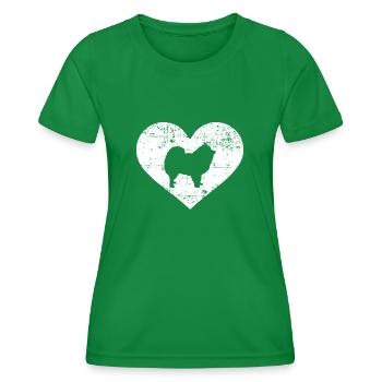 Spitz - Frauen Funktions-T-Shirt - Kelly Green - Vorne - AI Model Female 172 dark (172cm)