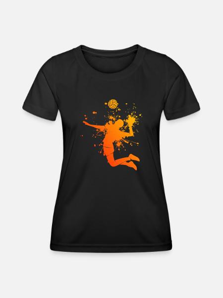 Beach Volley Beach Volley Maschile Pallavolo - Maglietta sportiva per donna - nero