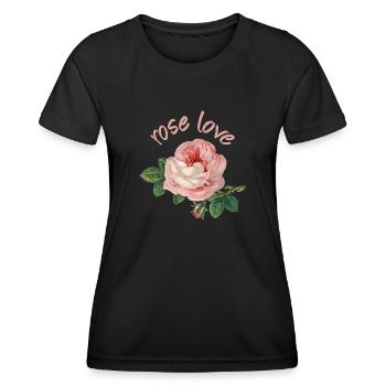 naturel 22 - T-shirt sport Femme - noir - Devant - AI Model Female 172 light (172cm)
