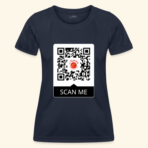 QR Code - Wer das liest ist doof - Frauen Funktions-T-Shirt